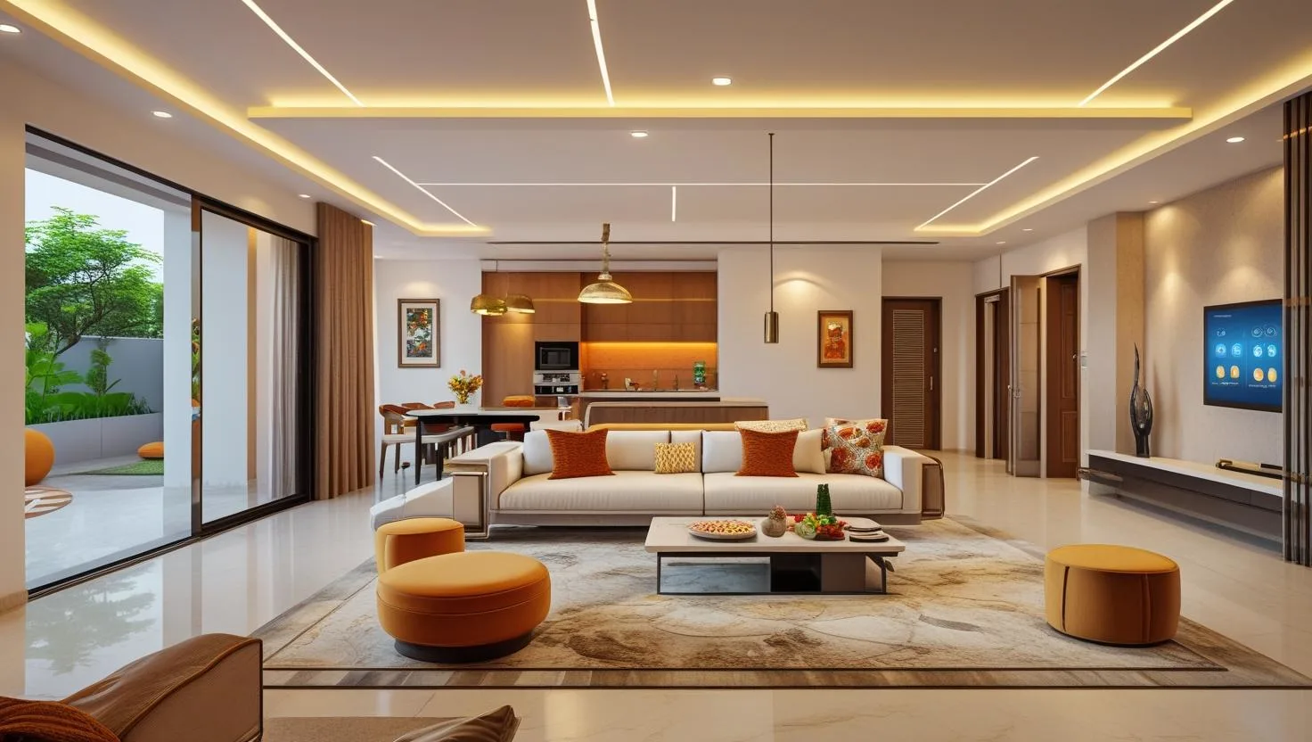 Your Delhi Home, Reimagined: The Ultimate Smart Living Experience with Shree Constructions & Interior