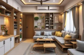 Maximizing Space: Small Apartment Interior Design in Siraspur
