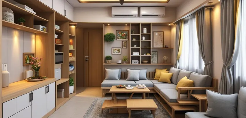 Maximizing Space: Small Apartment Interior Design in Siraspur