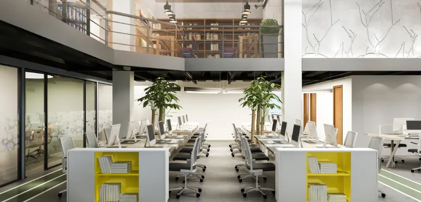 Future-Ready Workspaces: Smart Interiors in Rohini
