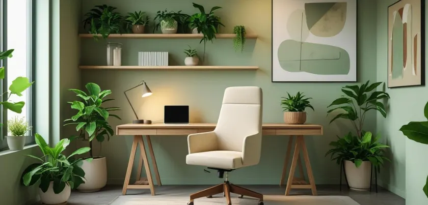 Creating a Calm Home Office in Khera Khurd