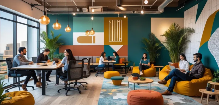 Co-Working Space Design Trends in Alipur
