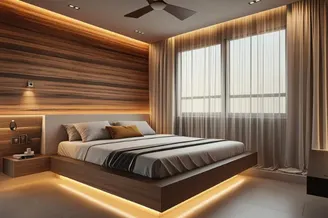 Contemporary Bedroom Designs Trending in Rohini