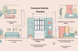 ❌ What Are Common Interior Design Mistakes to Avoid?