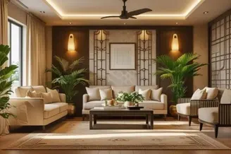 Stylish Living Room Makeovers in Alipur