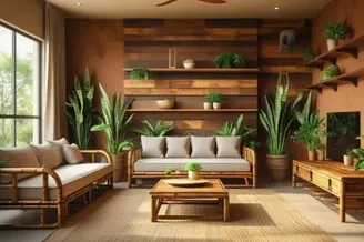 Sustainable Interior Materials for Rohini Homes
