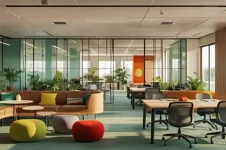 Creating Inspired Workspaces: Commercial Interiors in Alipur