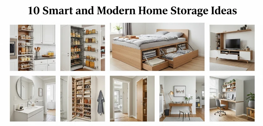 10 Smart and Modern Home Storage Ideas You Must Try in 2025