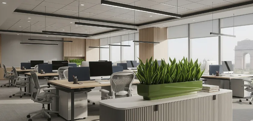 How Vastu Shastra is Redefining Commercial Interiors in Delhi: A Guide by Shree Constructions & Interior