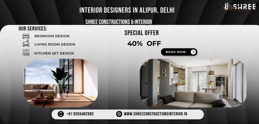  Interior Designers in Alipur, Delhi | Top 5 Best 2025