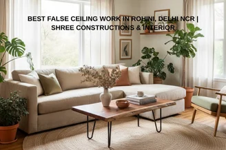 Best False Ceiling Work in Rohini, Delhi NCR | Shree Constructions & Interior