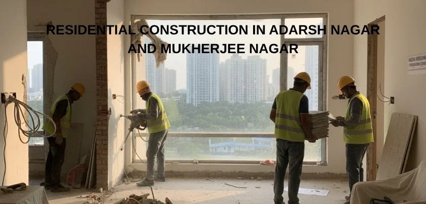  Residential Construction in Adarsh Nagar and Mukherjee Nagar