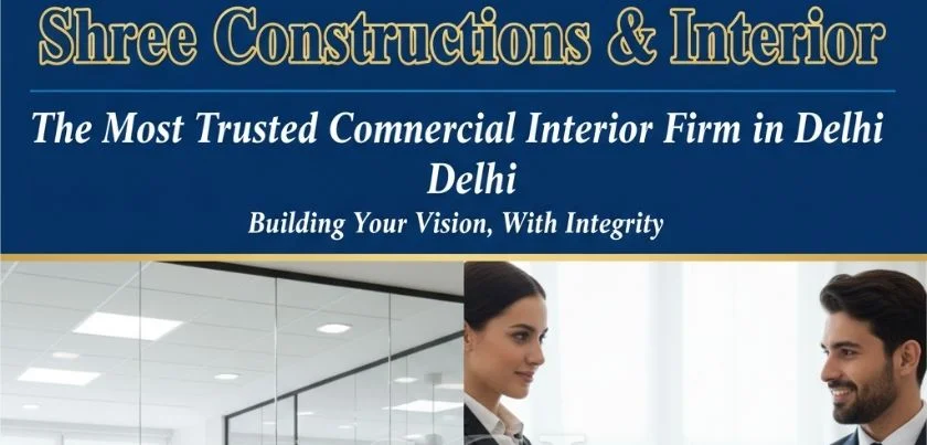  Why Shree Constructions & Interior is the Most Trusted Commercial Interior Firm in Delhi