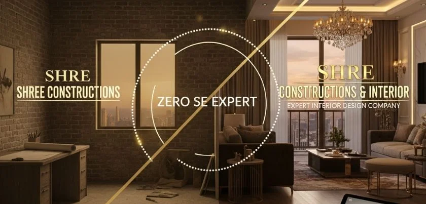  Shree Constructions & Interior Ka Safar: Zero Se Expert Interior Design Company Tak