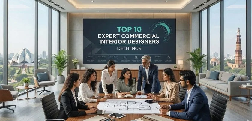  Top 10 Expert Commercial Interior Designers in Delhi NCR
