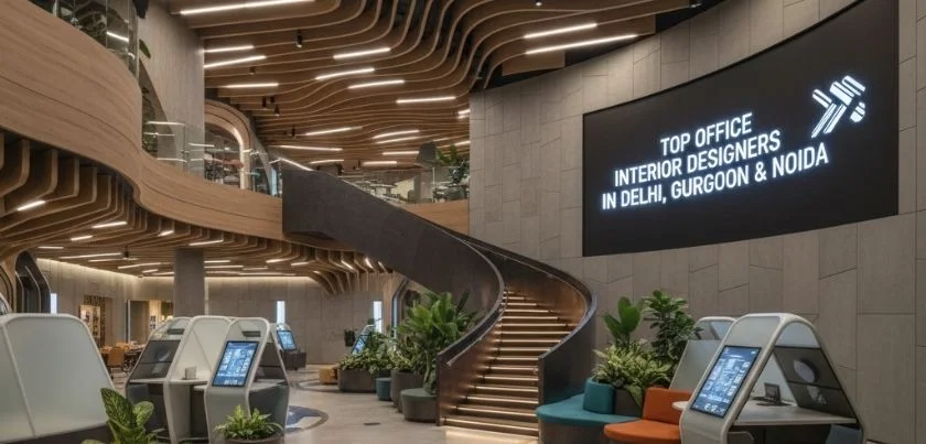  Top Office Interior Designers in Delhi, Gurgaon & Noida