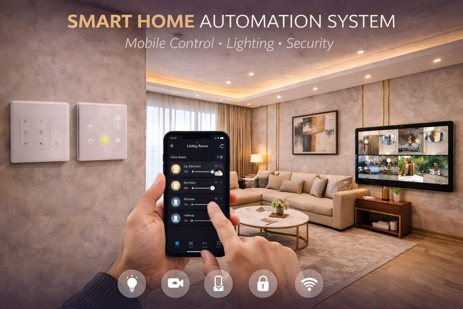  Home Automation Services in Rohini – Smart Homes for Comfort, Safety & Control