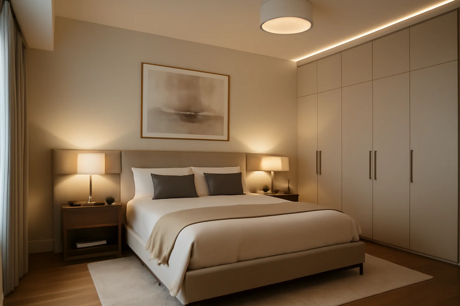 Bedroom Interior Design In Bakoli, Delhi