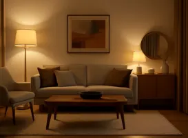 Living Room Interior Design In Rai, Haryana