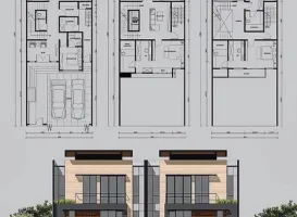 Duplex House Construction In Prashant Vihar, Delhi